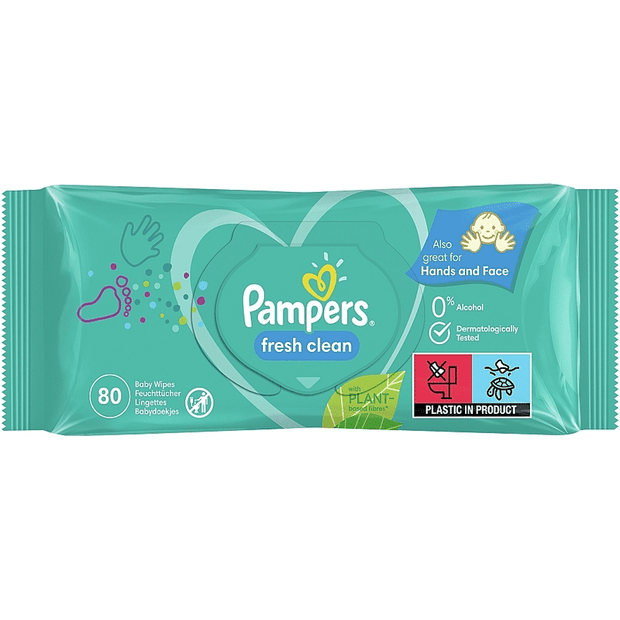 Pampers Baby Wipes fresh Clean 52Sheets