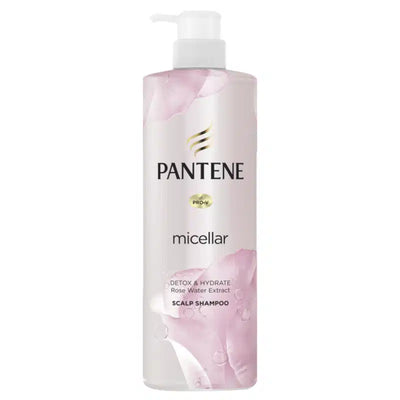 Pantene Micellar RoseWater Detox Hydrate Shampoo 530ml