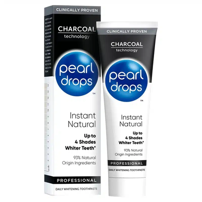 Pearl Drops Instant Natural Charcoal Tooth Paste 75ML