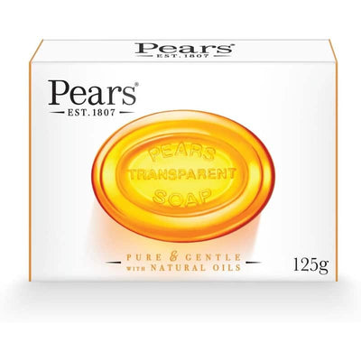 Pears Transparent Soap WITH NATURAL OILS 125G