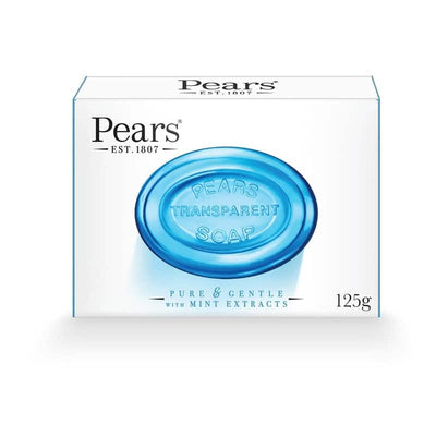 Pears Transparent Soap With WITH MINT EXTRACT 125G