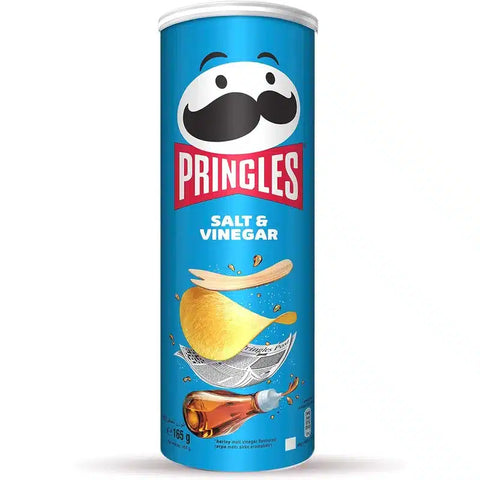 Pringles Salt & Vinegar Flavour Potato Chips 165gm