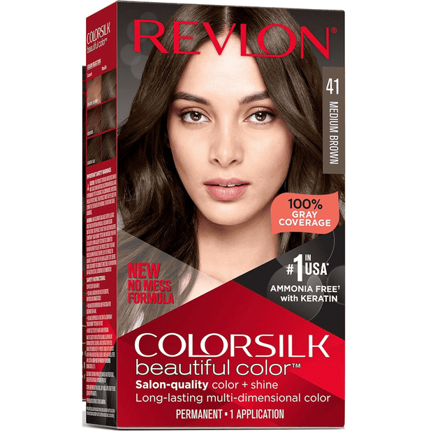 REVLON Hair Color Medium Brown 4N