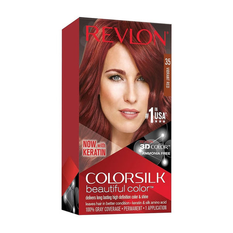 Revlon ColorSilk 35 Vibrant Red