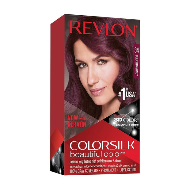 Revlon Colorsilk 34 Deep Burgundy