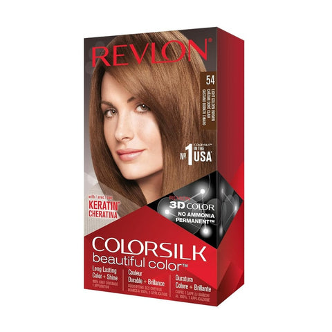 Revlon Hair Color 54 Light Golden Brown