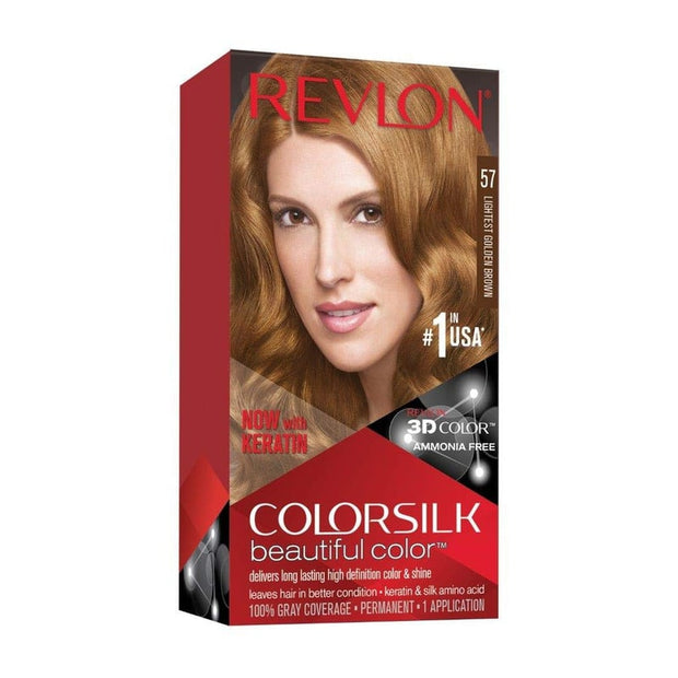 Revlon Hair Color 57 Lightest Golden Brown