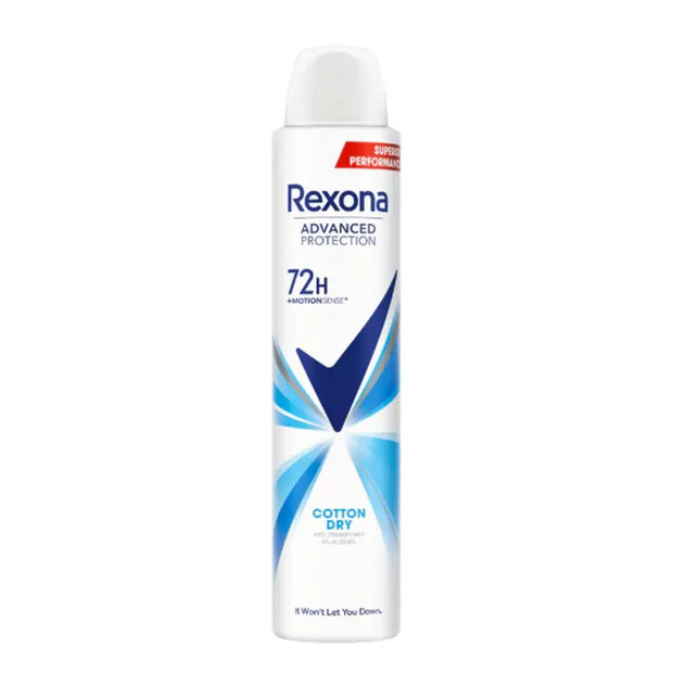 Rexona Advanced Protection 72H Cotton Dry Body Spray 200ml