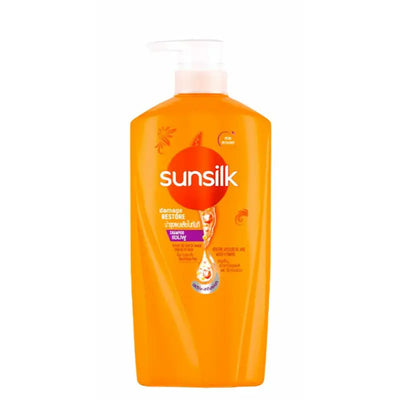 Sunsilk Damage Restore Shampoo Pump 625ML Thailand New