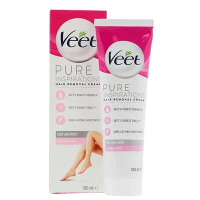 VEET CREAM Pink SILK & FRESH NORMAL SKIN 100ML veet