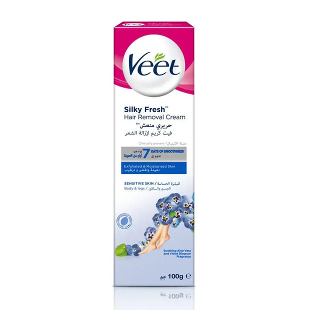 VEET CREAM SILK & FRESH SENSITIVE SKIN 100ML veet