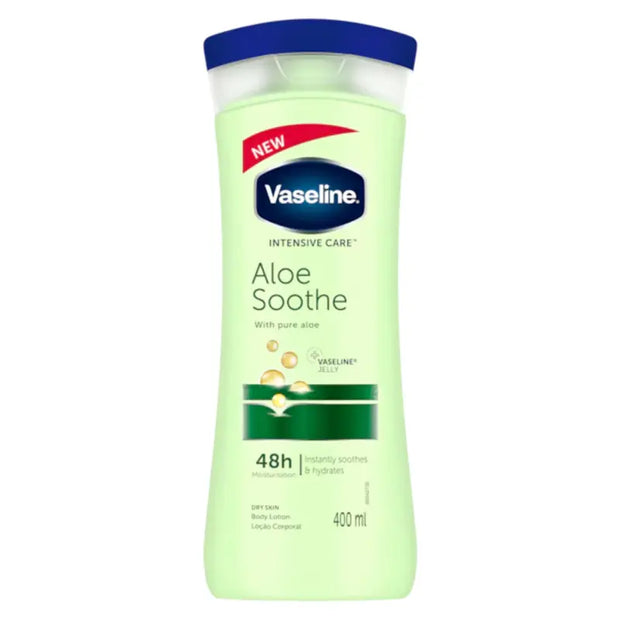 Vaseline Aloe Soothe Dry Skin Body Lotion 400ML vaseline