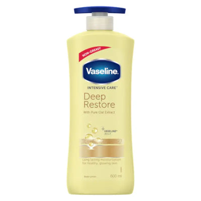 Vaseline Deep Restore Pure Oat Extract Body Lotion 600ML vaseline