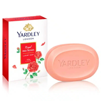 Yardley Royal Red Rose Soap Bar 100G yardley