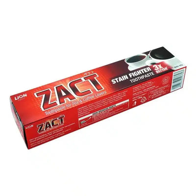 Zack Tooth Paste Tea Coffee Lover Stain Fighter 190G Zact