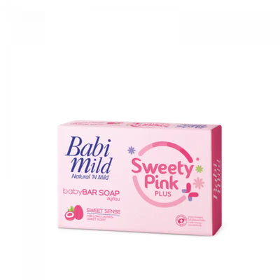 babimild Baby Bar Soap Sweety Pink Plus 75G