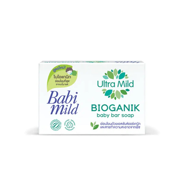 babimild Ultra Mild Bioganik Baby Bar Soap 75G