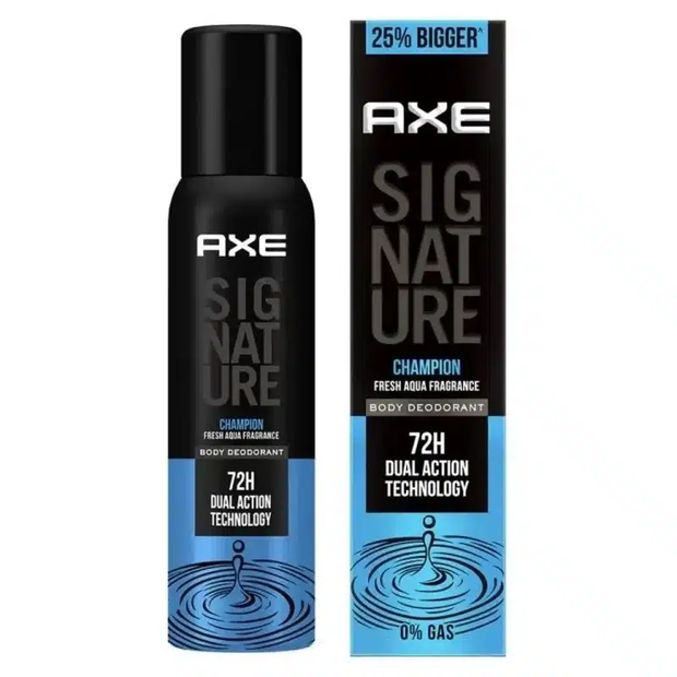 Axe Signature Champion Body Deodorant Perfume Spray 72H 122ML