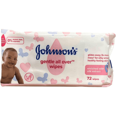 johnson baby wipes 72Sheets