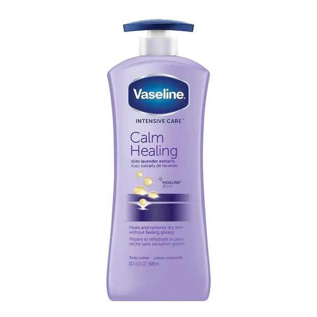 vaseline Calm Healing Lavander Extracts Body Lotion 600ML vaseline